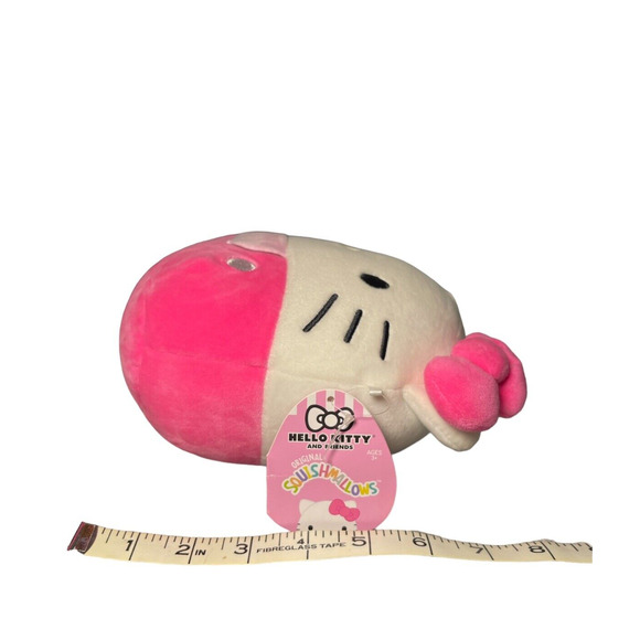 KellyToy Squishmallows Sanrio Hello Kitty 8" Plush Pink Dress Shorts New 2021 - Picture 8 of 8